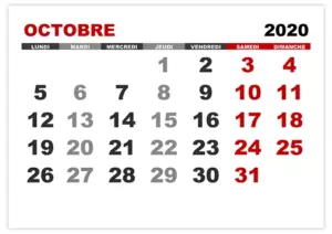 Calendrier octobre 2020 calendrier-octobre-2020-couleur-hor