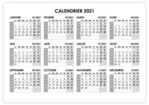 Calendrier annuel 2021 calendrier-2021-normal-hor