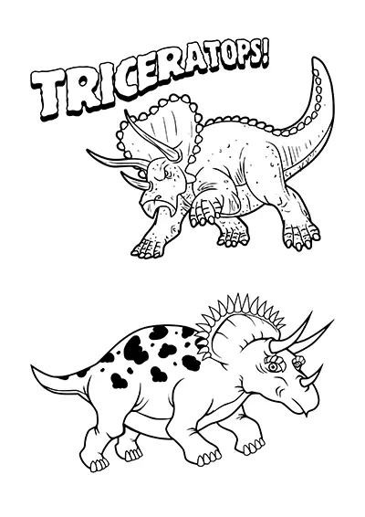 Free printable dinosaur template for crafts 02