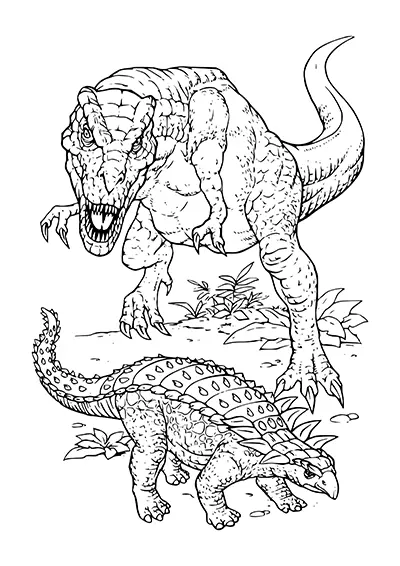 Bricolage dinosaure maternelle à imprimer 09