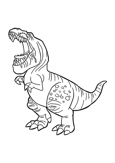 Silhouette de dinosaure noir et blanc 15