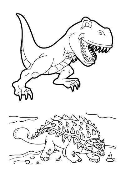 Flying Pterodactyl dinosaur coloring stencil 16