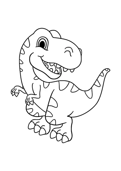 Forme de dinosaure à découper feutrine 19