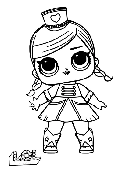LOL Surprise doll coloring master 14