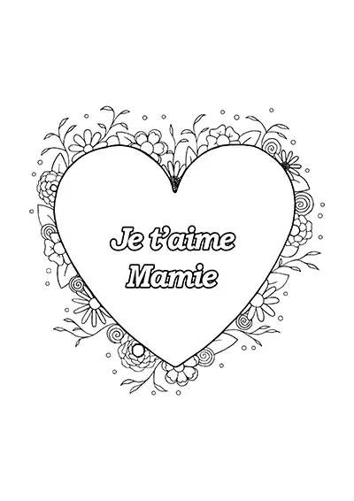 DIY paper craft template for grandmother 04