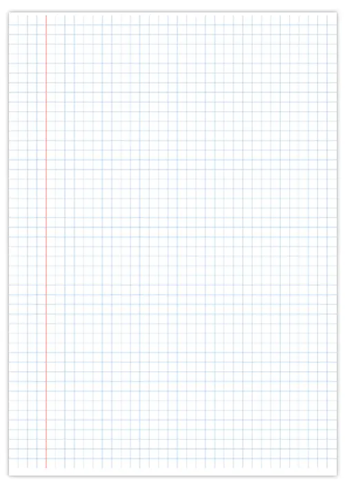 Feuille à carreaux à imprimer feuille-carreaux