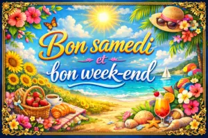 Bon samedi et bon week end
