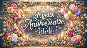 Joyeux Anniversaire Adele Joyeux Anniversaire Adele