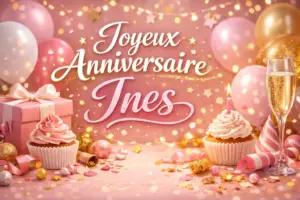 Joyeux Anniversaire Ines