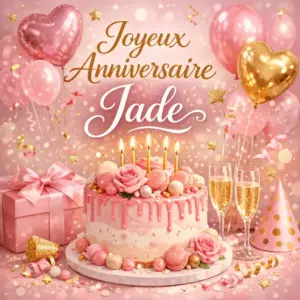 Joyeux Anniversaire Jade