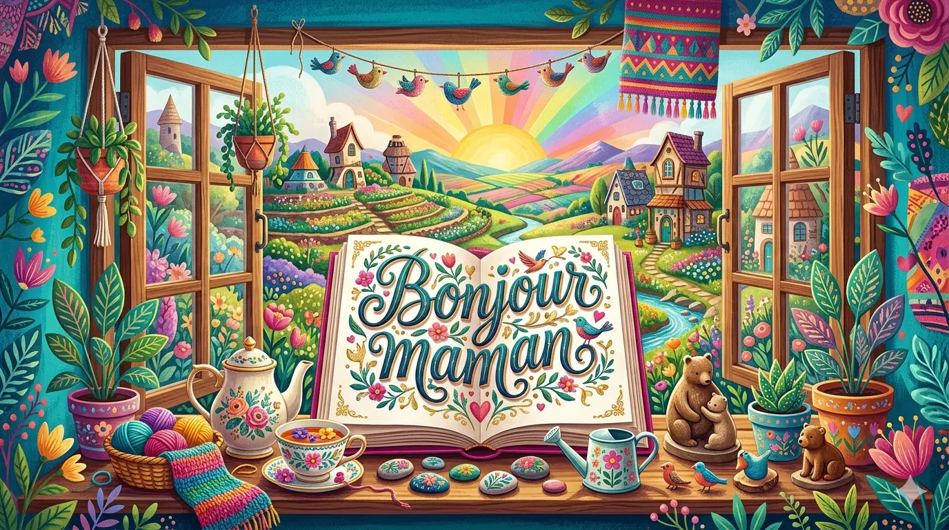 Images Bonjour maman