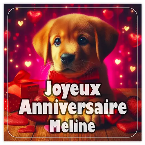 Joyeux Anniversaire Meline