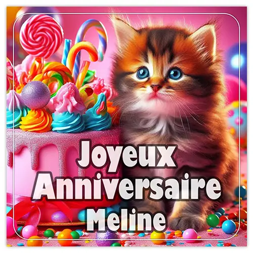 Joyeux Anniversaire Meline