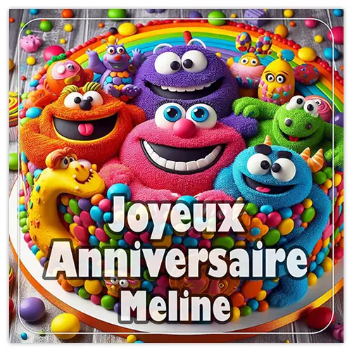 Joyeux Anniversaire Meline