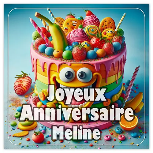 Joyeux Anniversaire Meline