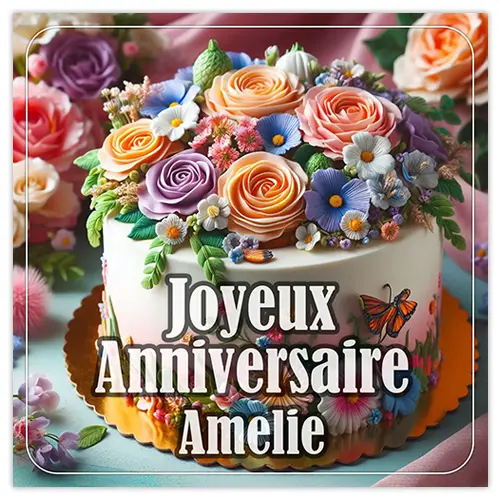 Joyeux Anniversaire Amelie