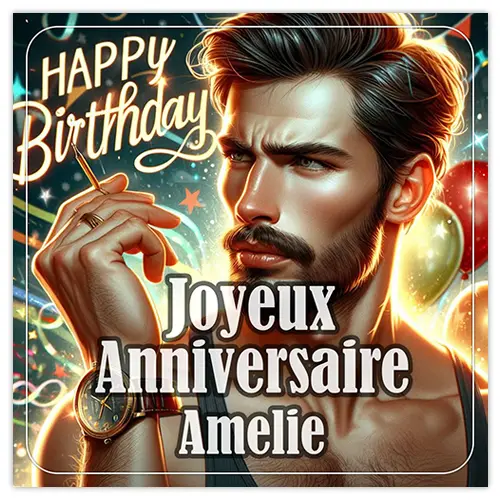 Joyeux Anniversaire Amelie