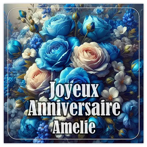 Joyeux Anniversaire Amelie
