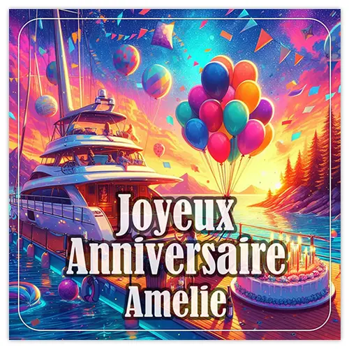 Joyeux Anniversaire Amelie