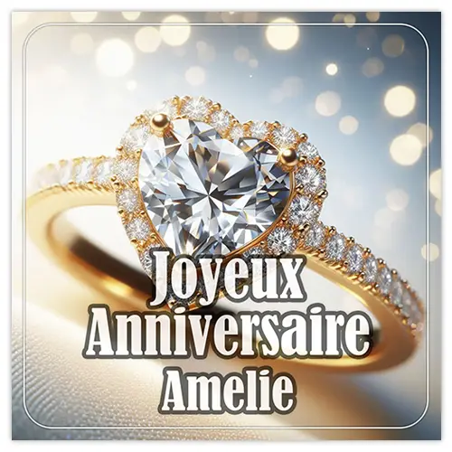Joyeux Anniversaire Amelie