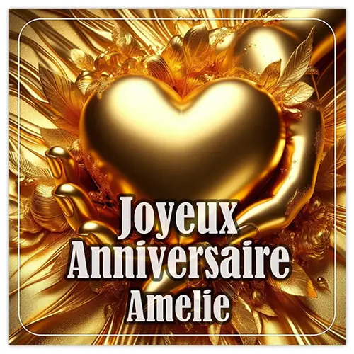 Joyeux Anniversaire Amelie