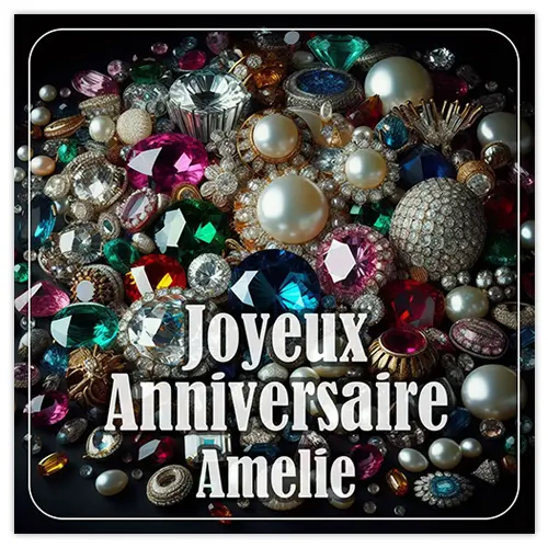Joyeux Anniversaire Amelie