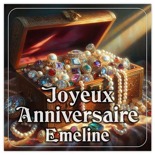 Joyeux Anniversaire Emeline