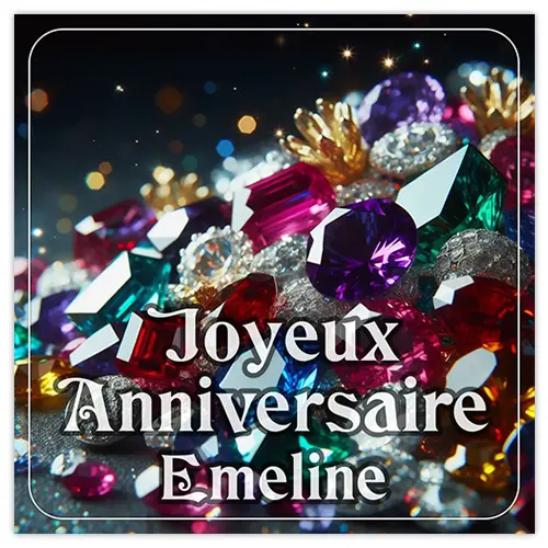 Joyeux Anniversaire Emeline