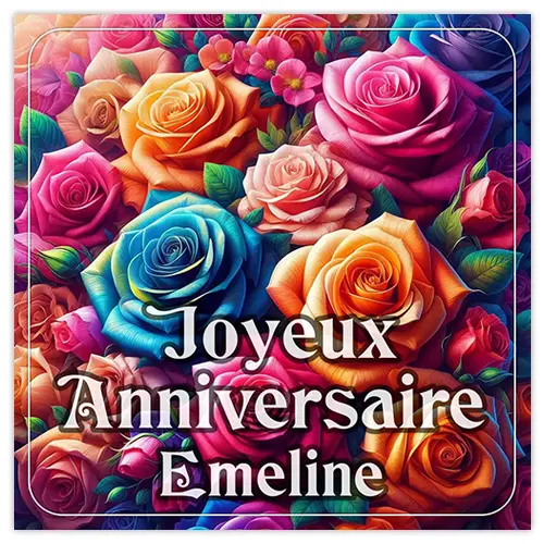 Joyeux Anniversaire Emeline