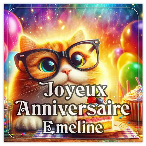 Joyeux Anniversaire Emeline