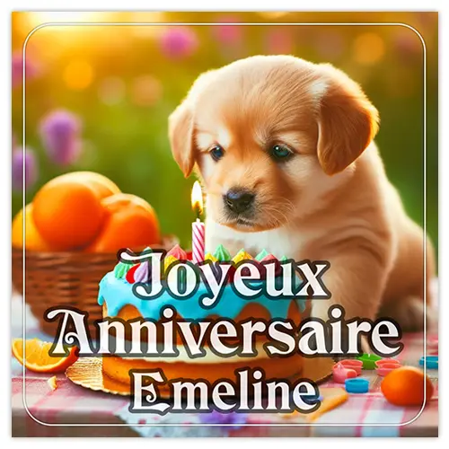 Joyeux Anniversaire Emeline