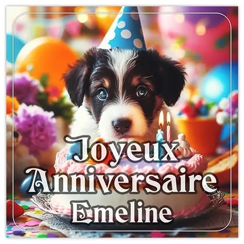 Joyeux Anniversaire Emeline