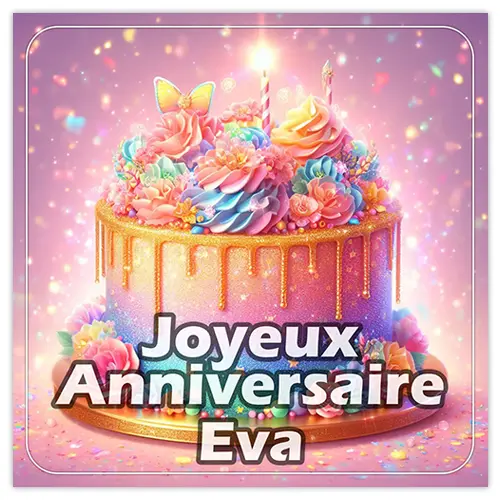 Joyeux Anniversaire Eva