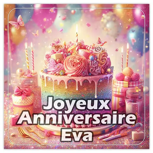 Joyeux Anniversaire Eva