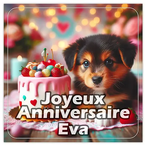 Joyeux Anniversaire Eva