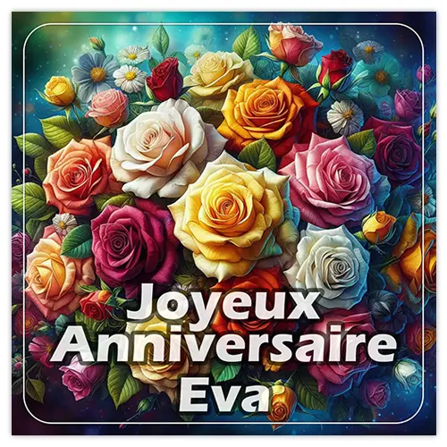 Joyeux Anniversaire Eva