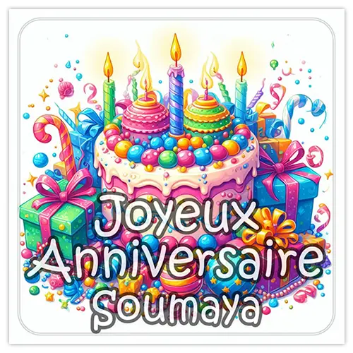 Joyeux Anniversaire Soumaya