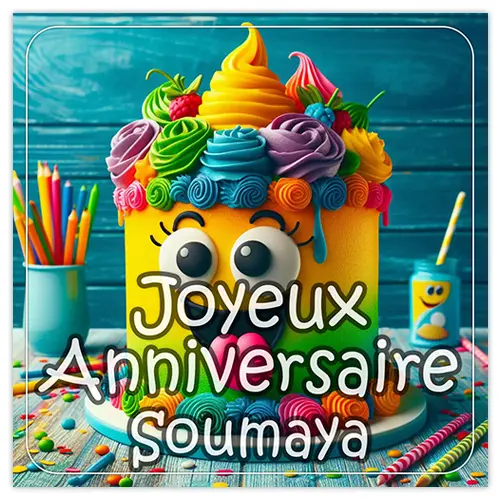 Joyeux Anniversaire Soumaya