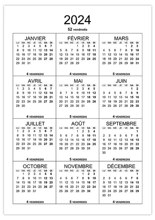 calendrier-2024-vendredis