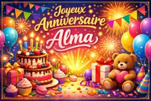 Joyeux Anniversaire Alma