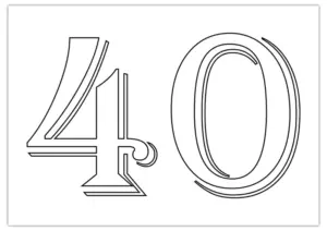 Numéro 40