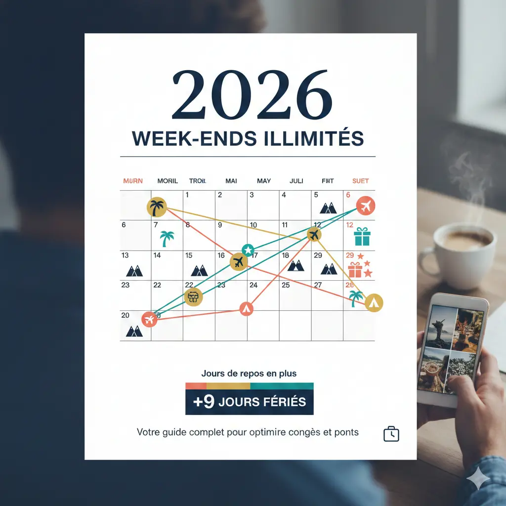 Combien de week‑ends en 2026
